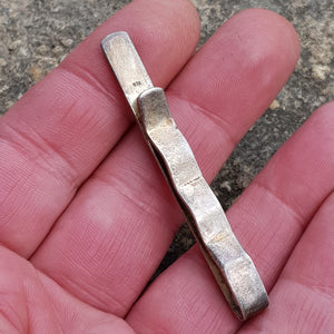 Sterling Silver Money Bank Notes Clip Vintage circa 1980's