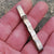 Sterling Silver Money Bank Notes Clip Vintage circa 1980's