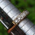 9k Gold Half Eternity 7 Stone Diamond Ring Size UK N Vintage London Circa 1977