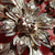 Sterling Silver Mine Cut Diamond Set Chase Detailed Large Flower Brooch Antique Georgian Circa 1810