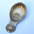 Sterling Silver Scalloped Shell Tea Caddy Spoon Birmingham Assay Office Bicentennial Vintage Circa 1973