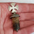 Sterling Silver Crux Terminal Bottle Stopper Sacrament Holy Water Antique Edwardian circa 1909
