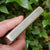 Sterling Silver Rose Gold finished Cheroot Cigarette Box Case Vintage Retro London circa 1946