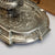 French Solid Silver Urn Style Foliate Repousse Detailed Desk Inkwell Antique circa 1890
