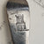 Sterling Siver Mustard Spoon Folly Tower Crested P & W Bateman London Antique circa 1811