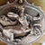 Elkington & Co Superb Silver & Gold Plated Centaur Cartouche Bucket Table Bowl circa 1876