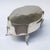 Sterling Silver Pin Stripe Patterned 4 Legged Trinket Box Antique Birmingham circa 1911