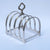 Sterling Silver Four Slice Toast Rack Vintage Birmingham Circa 1937