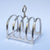 Sterling Silver Four Slice Toast Rack Vintage Birmingham Circa 1937