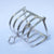 Sterling Silver Four Slice Toast Rack Vintage Birmingham Circa 1937