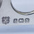 Sterling Silver Four Slice Toast Rack Vintage Birmingham Circa 1937