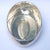 Italian Solid Silver Bread Bowl Harvest Wheat Sheaf Repousse Detailed Vintage circa 1960's