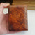 Superb Birds Eye Walnut Hand Carved Table Cigarette Box Antique Circa 1920's