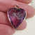 Rare 15k Gold Mounted Amethyst Puffy Heart Pendant 43.4cts Antique Victorian circa 1870