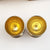 Soviet Russia Solid Silver Pair Of Egg Cups Vintage Circa 1960's