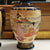 Japanese Pair Of Geisha & Garden Panel Hand Painted Satsuma Porcelain Vases Antique Meiji circa 1910