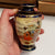 Japanese Pair Of Geisha & Garden Panel Hand Painted Satsuma Porcelain Vases Antique Meiji circa 1910