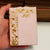 Rare Pointons Blush Glazed Gold Blossom Bird Decorated Table Menu Antique c1920