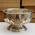 Sterling Silver Lovers Knot Swag Gallery Pattern Bowl Antique London circa 1925