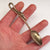 Rare Sterling Silver Heron Figure Handled Tea Spoon Antique London Import circa 1924