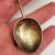 Rare Sterling Silver Heron Figure Handled Tea Spoon Antique London Import circa 1924