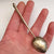 Rare Sterling Silver Heron Figure Handled Tea Spoon Antique London Import circa 1924