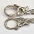 Pair Of Sterling Silver Running Fox On Bacchanalian Stem Grape Shears Vintage Sheffield circa 1959