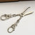 Pair Of Sterling Silver Running Fox On Bacchanalian Stem Grape Shears Vintage Sheffield circa 1959