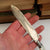 Superb Sterling Silver Mother Of Pearl Handled Fruit Cutlery Duo Birmingham circa 1870