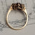 9ct Gold Amethyst & Pearl Daisy Ring Size U.K N Antique Birmingham circa 1889