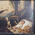 Oil On Board Painting Of Dog Protecting Expired Child From Eagle Antique circa 1800