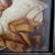Oil On Board Painting Of Dog Protecting Expired Child From Eagle Antique circa 1800