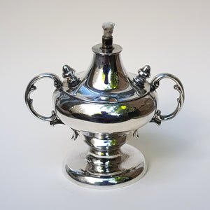 Sterling Silver Grecian Urn Style Table Cigar Lighter Antique Birmingham Circa 1888