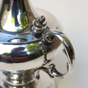 Sterling Silver Grecian Urn Style Table Cigar Lighter Antique Birmingham Circa 1888