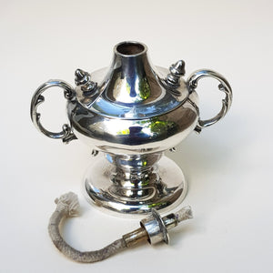 Sterling Silver Grecian Urn Style Table Cigar Lighter Antique Birmingham Circa 1888