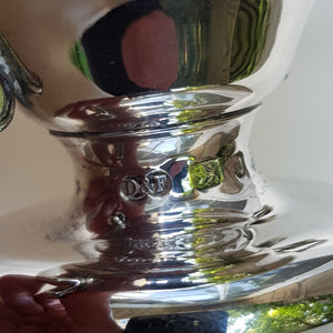 Sterling Silver Grecian Urn Style Table Cigar Lighter Antique Birmingham Circa 1888