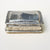 Sterling Silver Pin Stripe Panel Patterned Pocket Snuff Box Antique Georgian London circa 1802