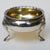 Sterling Silver Rare Pair Of Three Footed Table Salts Antique Georgian London Circa 1780