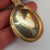 Sterling Silver Shelled Fiddle Pattern Tea Caddy Spoon Antique London circa 1827