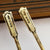 Sterling Silver Enamel Finished Art Nouveau Blue Bell Pattern Set of x4 Tea Spoons Birmingham circa 1968