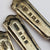 Sterling Silver Enamel Finished Art Nouveau Blue Bell Pattern Set of x4 Tea Spoons Birmingham circa 1968