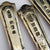 Sterling Silver Enamel Finished Art Nouveau Blue Bell Pattern Set of x4 Tea Spoons Birmingham circa 1968