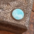 Arts & Crafts Pewter Worked Three Dimensional Owl Decorated Box With Ruskin Roundels Antique Circa 1905