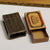 Sterling Silver Matchbox Cover With Old The Ship Matchbox Antique London Circa 1922