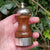 Sterling Silver Mounted Carved Olivewood Pepper Mill Vintage London Circa 1987