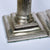 Sterling Silver Pair Of Heavy Corinthian Column Candlesticks Antique Victorian Sheffield Circa 1878