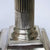 Sterling Silver Pair Of Heavy Corinthian Column Candlesticks Antique Victorian Sheffield Circa 1878