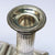Sterling Silver Pair Of Heavy Corinthian Column Candlesticks Antique Victorian Sheffield Circa 1878
