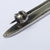 Sterling Silver Large Sized Scottish Claymore Sword Brooch Vintage Edinburgh Circa 1972