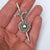 Sterling Silver Scottish Claymore Sword And Buckler Shield Brooch Vintage Edinburgh Circa 1973